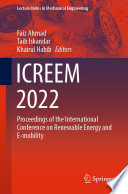 Icreem 2022 : Proceedings of the International Conference on Renewable Energy and E-Mobility /