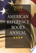 American reference books annual.