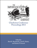 The importance of being earnest : Charleston Conference proceedings, 2014 /