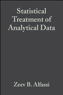 Statistical treatment of analytical data /