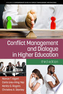 Conflict management and dialogue in higher education /