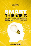 Smart thinking : skills for critical understanding and writing /