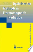 Optimization methods in electromagnetic radiation /
