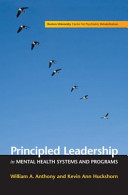 Principled leadership in mental health systems and programs /