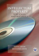 Intellectual property law : text, cases, and materials /