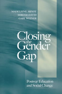 Closing the gender gap : post-war education and social change /