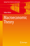 Macroeconomic Theory /