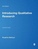 Introducing qualitative research : a student's guide /