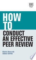 How to conduct an effective peer review /