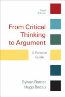From critical thinking to argument : a portable guide /