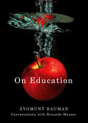 On education : conversations with Riccardo Mazzeo /