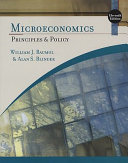 Microeconomics : principles and policy /