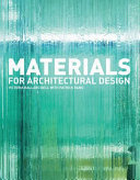 Materials for architectural design /