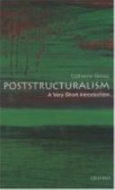 Post-structuralism : a very short introduction /