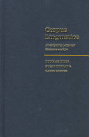 Corpus linguistics : investigating language structure and use /