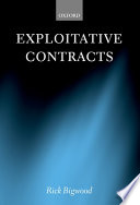 Exploitative contracts /