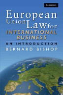 European Union law for international business : an introduction /