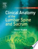Clinical anatomy of the lumbar spine and sacrum /