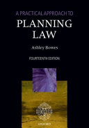 A practical approach to planning law /