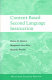 Content-based second language instruction /