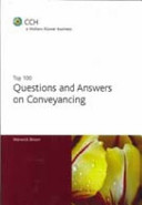 Top 100 questions and answers on conveyancing /