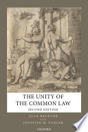 The unity of the common law /