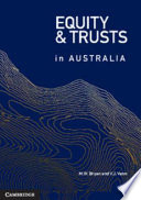 Equity and trusts in Australia /