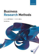 Business research methods /