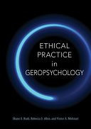 Ethical practice in geropsychology /