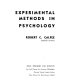 Experimental methods in psychology /