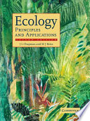 Ecology : principles and applications /