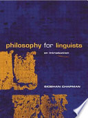 Philosophy for linguists : an introduction /