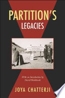 Partition's legacies /