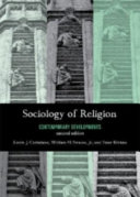 Sociology of religion : contemporary developments /