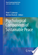 The psychological components of sustainable peace /