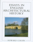 Essays in English architectural history /