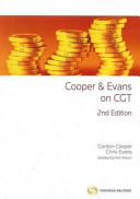 Cooper & Evans on CGT /
