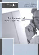 The language of speech and writing /