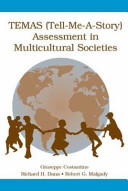 TEMAS (Tell-Me-A-Story) assessment in multicultural societies /