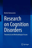 Research on cognition disorders : theoretical and methodological issues /