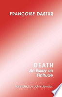 Death : an essay on finitude /