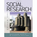 Social research : the basics /