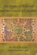 The Treaty of Waitangi and the control of language /