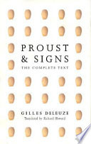 Proust and signs : the complete text /