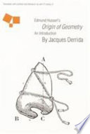 Edmund Husserl's Origin of geometry, an introduction /