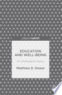 Education and well-being : an ontological inquiry /