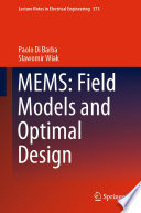 MEMS : field models and optimal design /