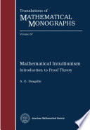 Mathematical intuitionism : introduction to proof theory /