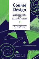 Course design : developing programs and materials for language learning /