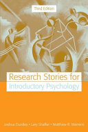 Research stories for introductory psychology /